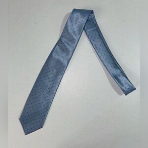 Blue and Red Patterned Men's Tie